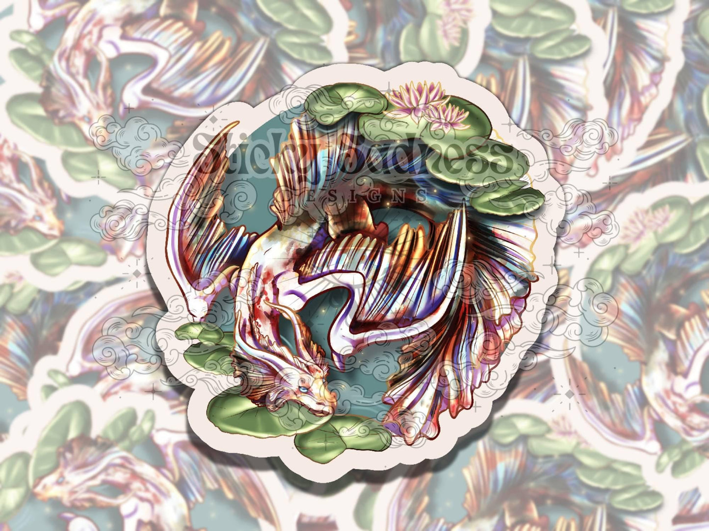Koi Water Dragon for Her