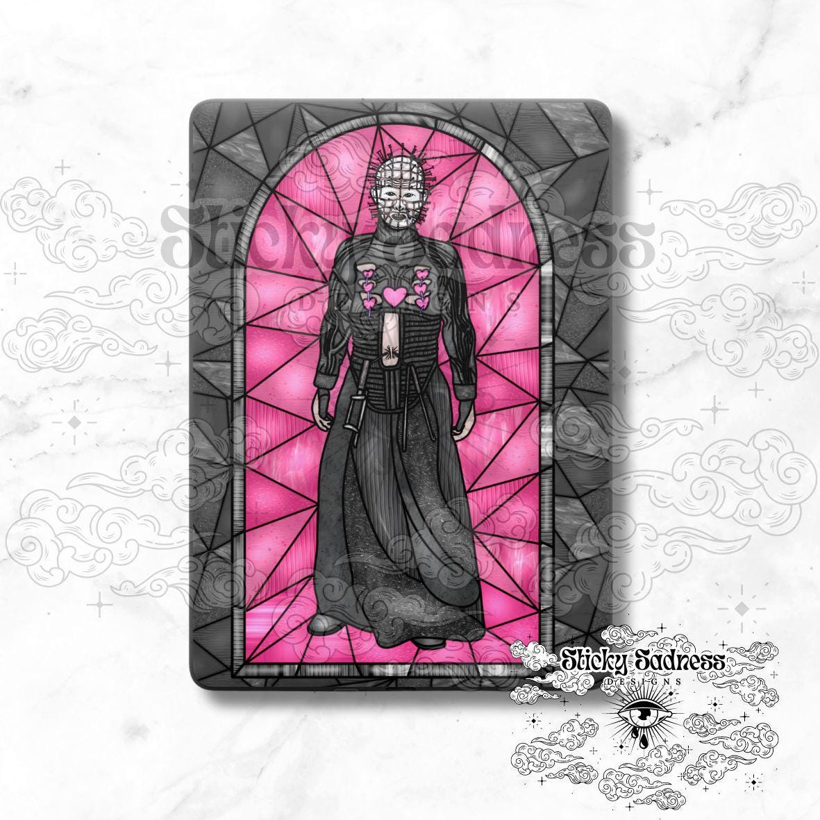 Girly Pin Spooky eReader Tablet Insert