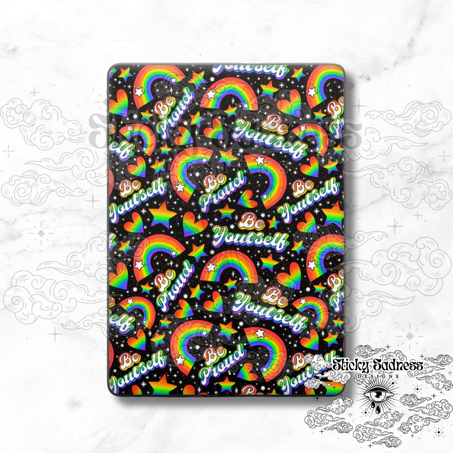 Be Proud Cute Rainbow Color Pride