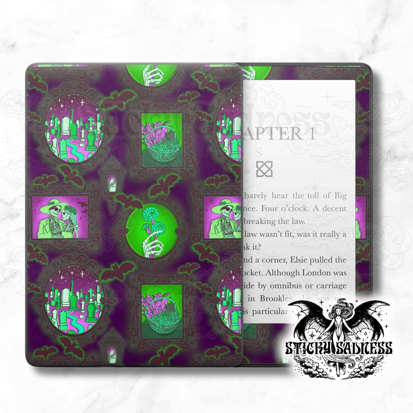 Neon Ofrenda Frames Gothic Latin