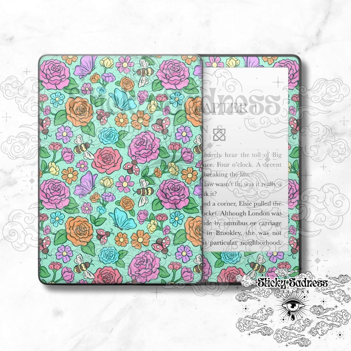 Buggy Floral Green Cute
