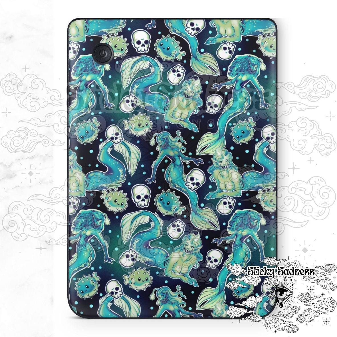 Siren Pattern for Her Booklover