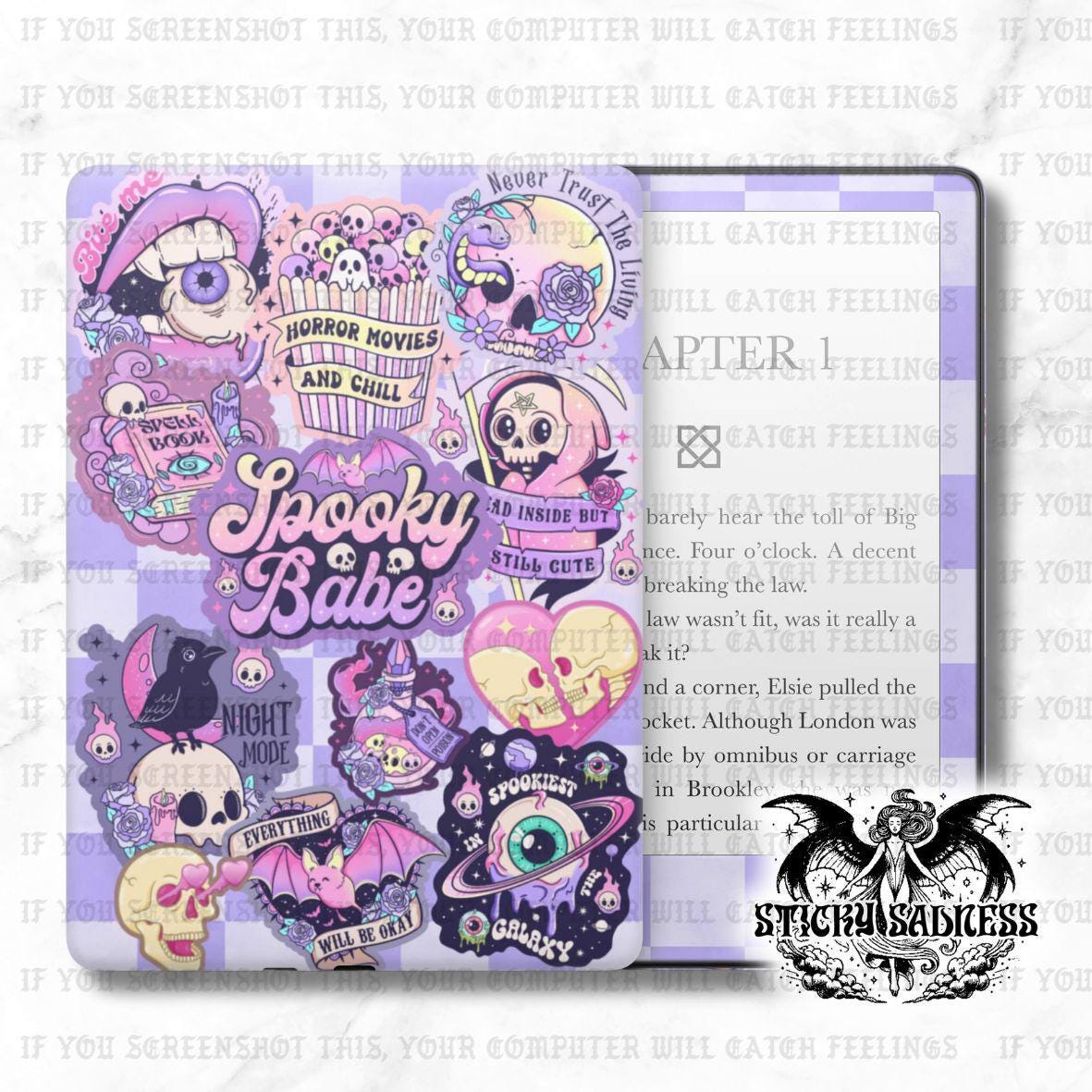 Sticker Bomb eReader Tablet Insert