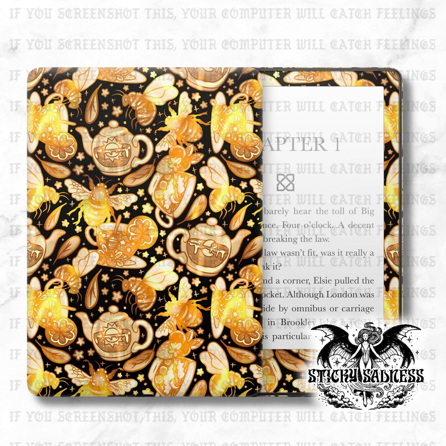 Dark Orange Tea Porcelain Alt