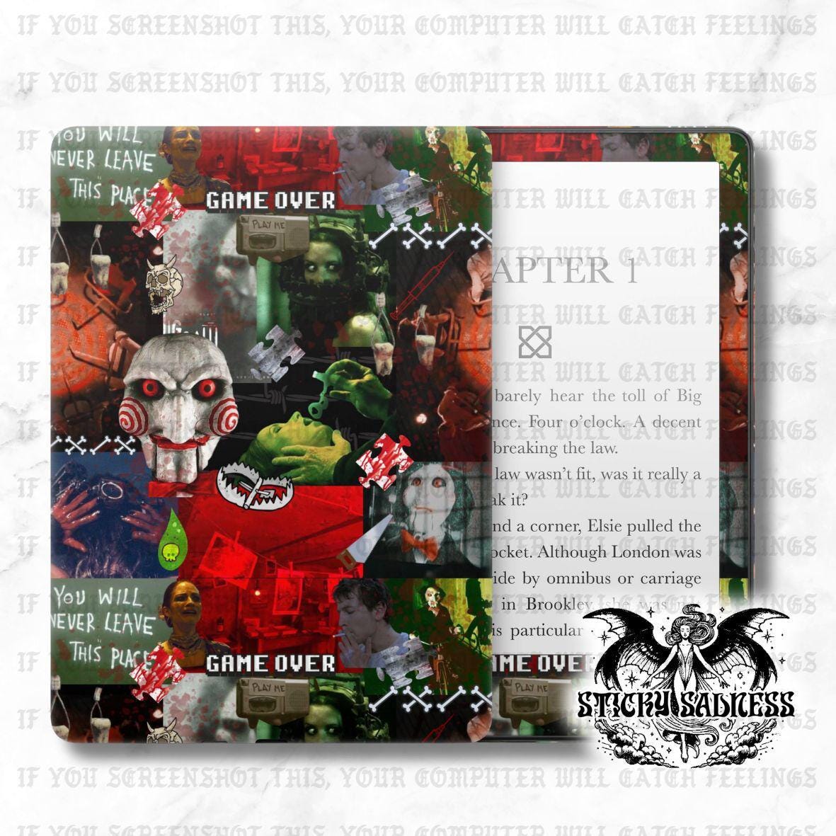Playing Games Collage Cute eReader