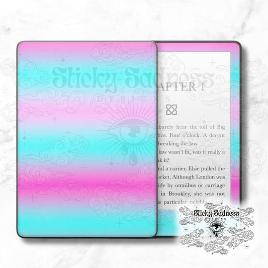 Mermaid Reef Stripe Summer Cute