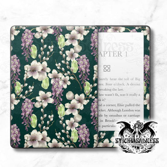 Green Peridot Blooms Gothic