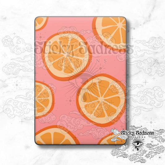 Summer Vibes Orange eReader Tablet Insert