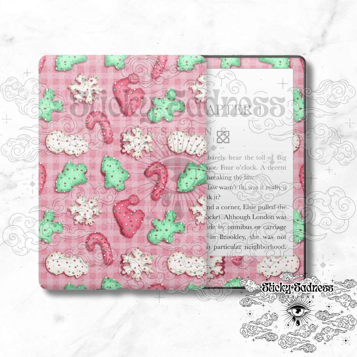 Frosted Xmas Cookies Red