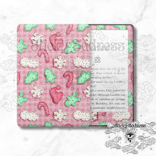 Frosted Xmas Cookies Red