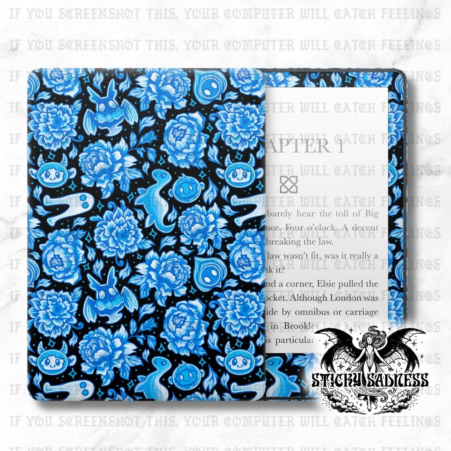 Dark Blue Cryptid Porcelain Alt