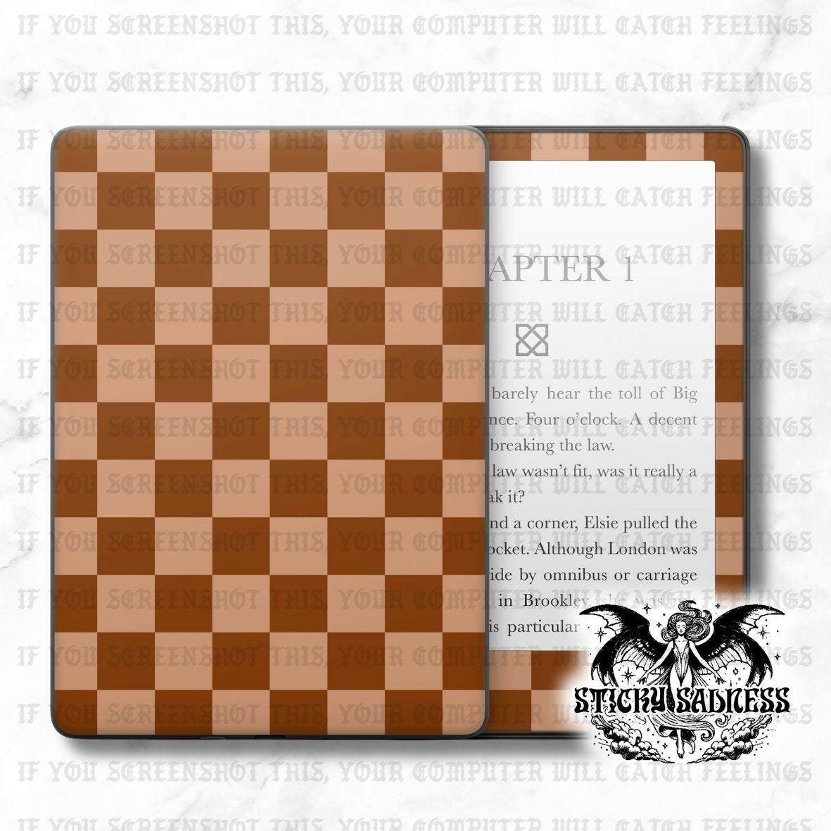 Caramel Checkered