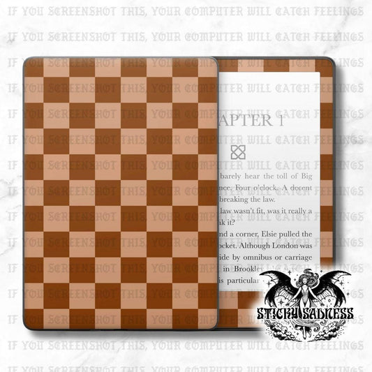 Caramel Checkered