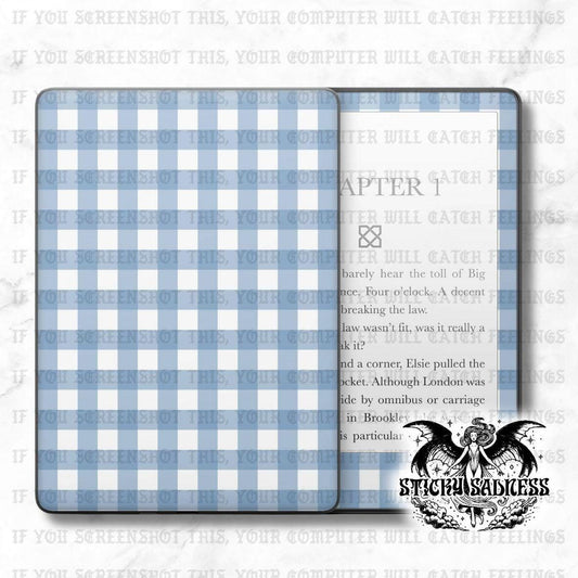 Dark Blue Gingham