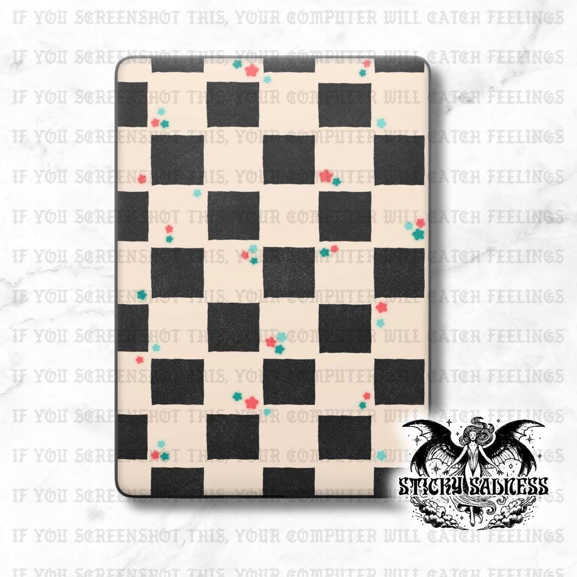 Beige Dot Checkered