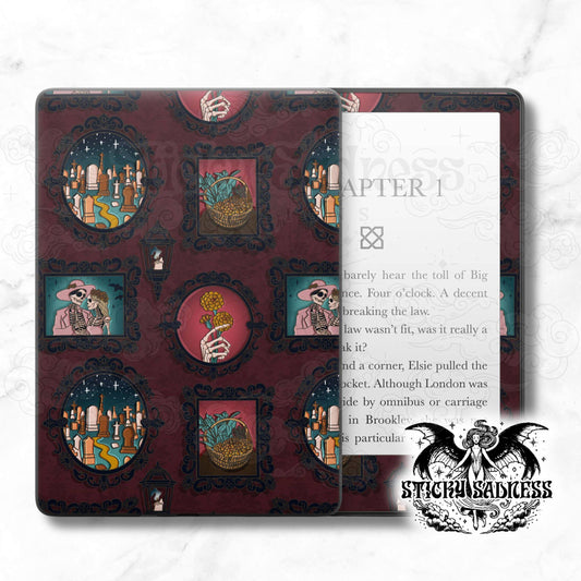 Red Ofrenda Frames Gothic Latin