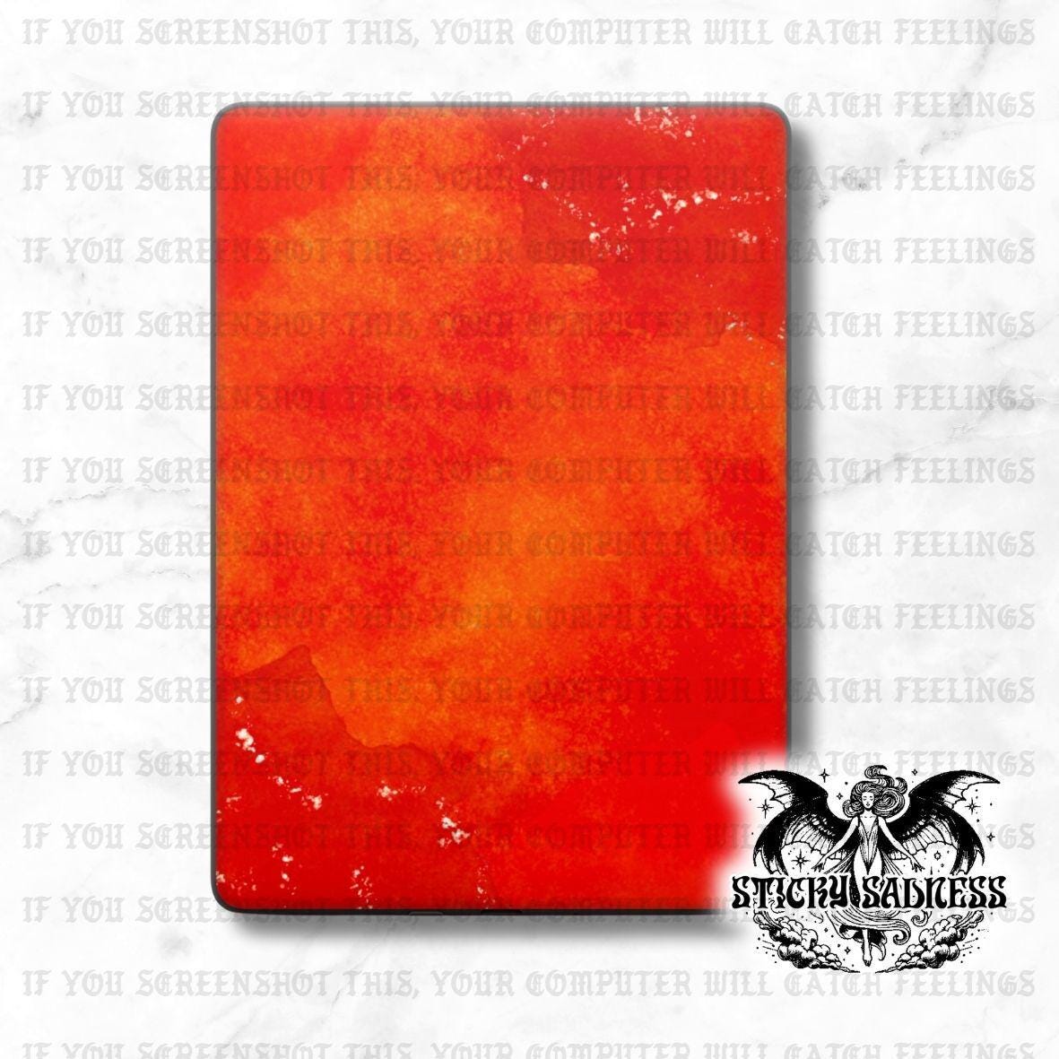 a vibrant red and orange abstract background with a repeating pattern of the same colors.