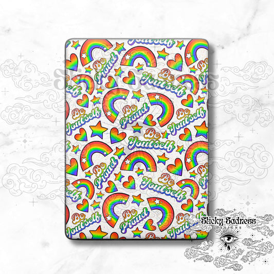 Be Proud Cute Rainbow Color Pride