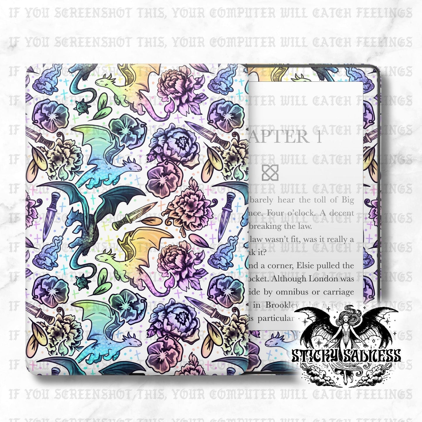 Rainbow Dragon Porcelain Alt