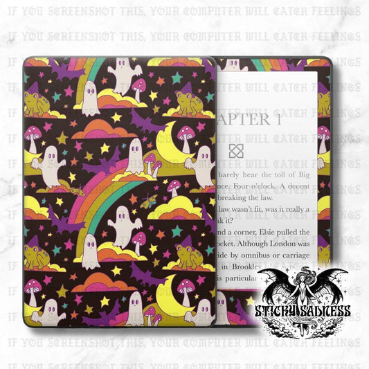 Dark Vintage Halloween Rainbow