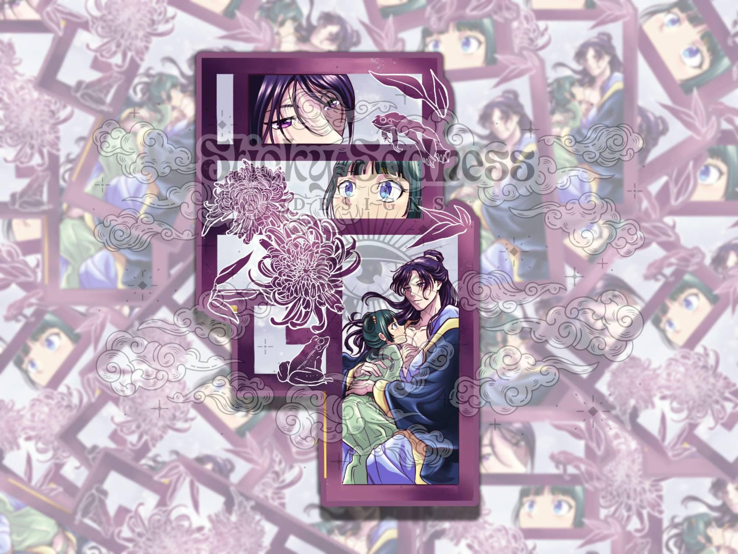 Pharmacist Journals Anime Waterproof Vinyl Sticker, Gift for Friend, Funny Sticker for Kindle Laptop Water Bottle Journal, Fantasy