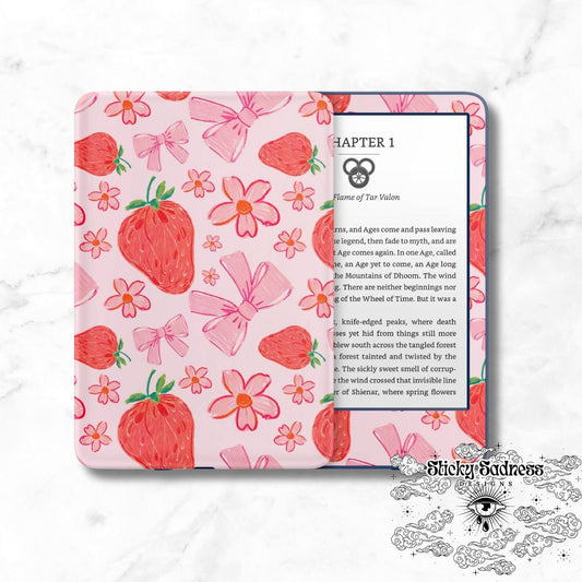 Strawberries and Pink Bows