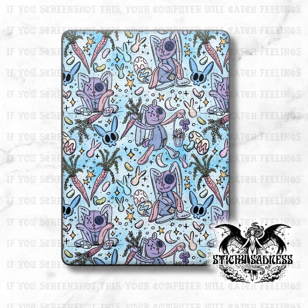 Blue Ragdoll Bunny Springtime