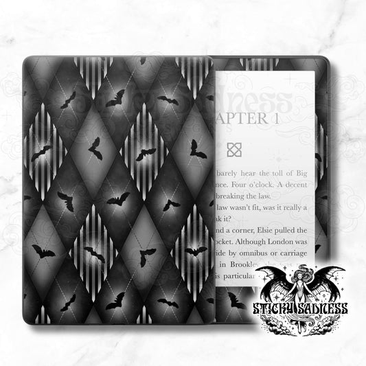 Black Bat Argyle Whimsigoth