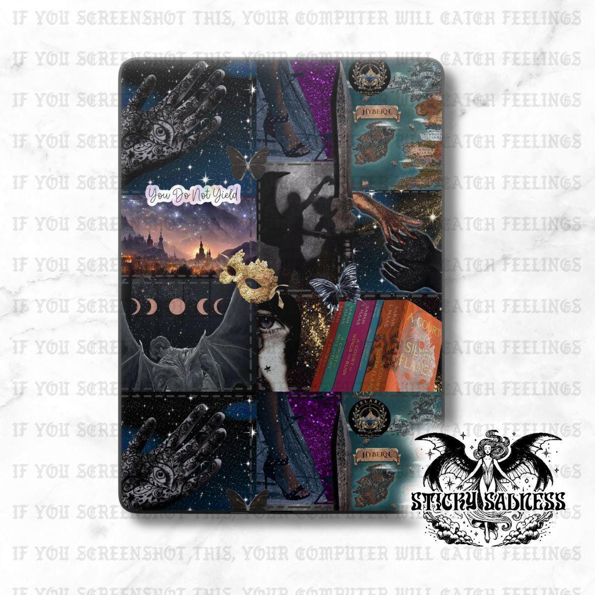 Night Court Collage Cute eReader
