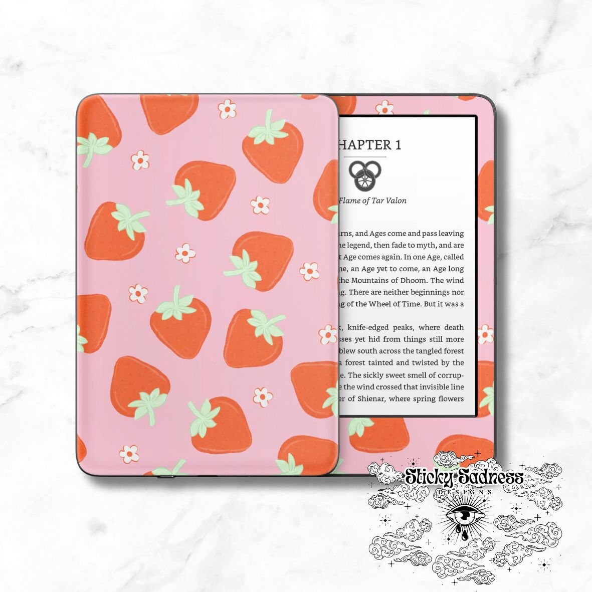 Strawberry Daisy Pink Girly
