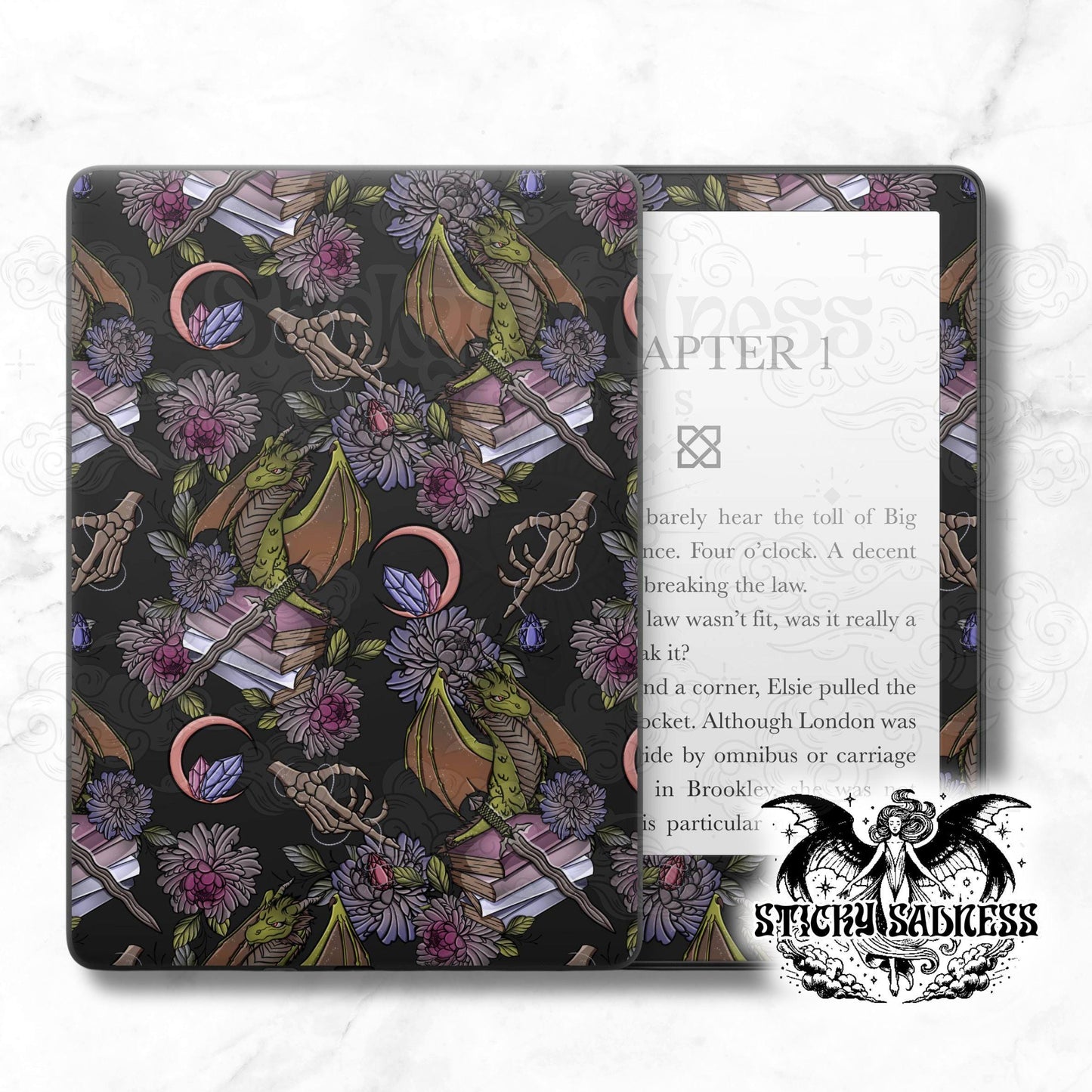 Charcoal Dragon Reader Bookish