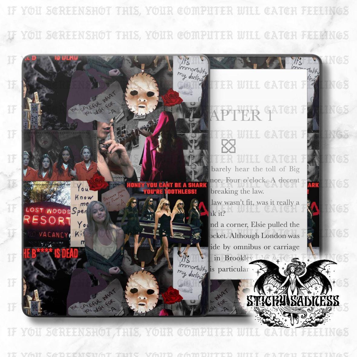 PLL Horror Collage Cute eReader