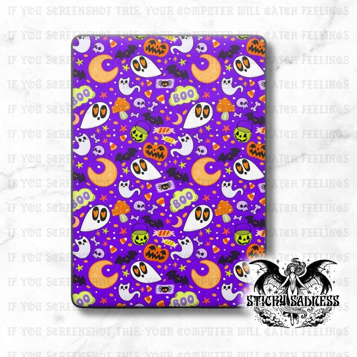 Purple Cutesy Boo Spooky Season