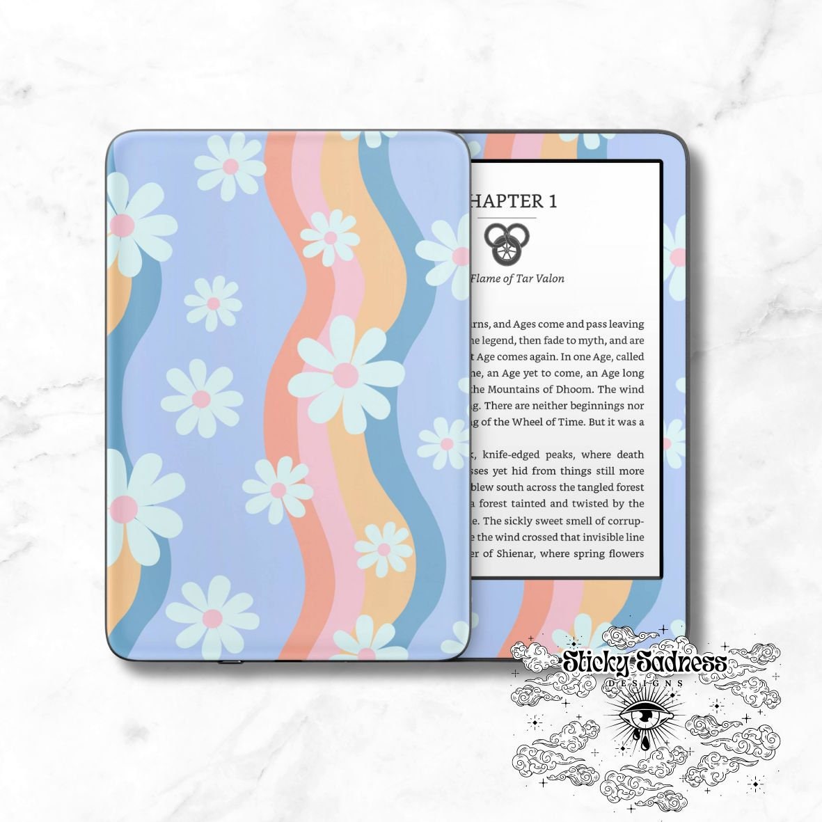 Groovy Daisy Retro Pattern