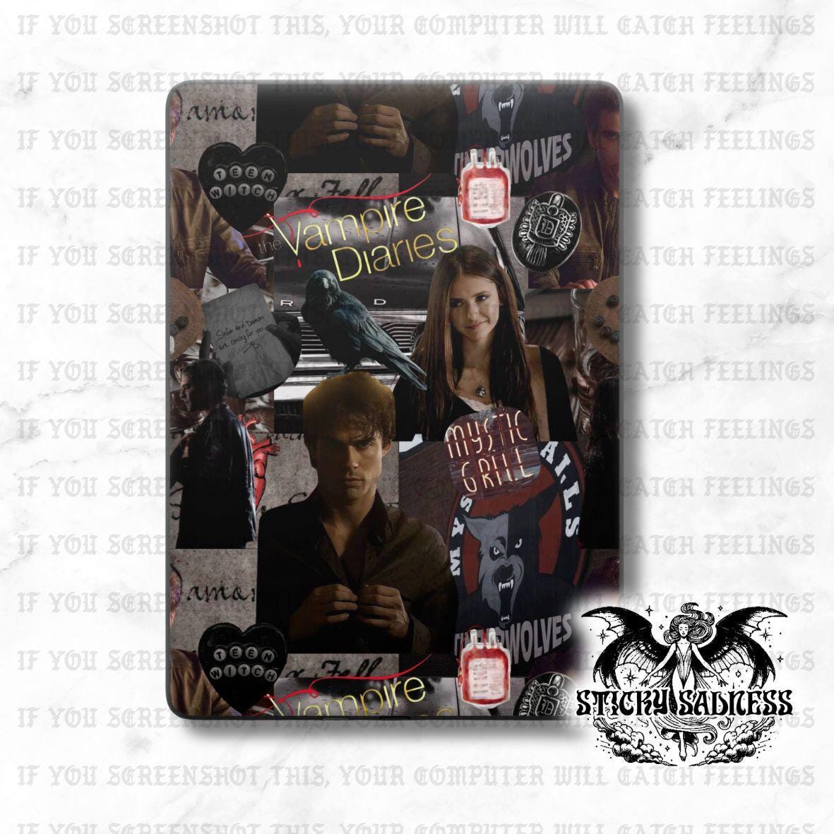 Vamp Diary Collage Cute eReader