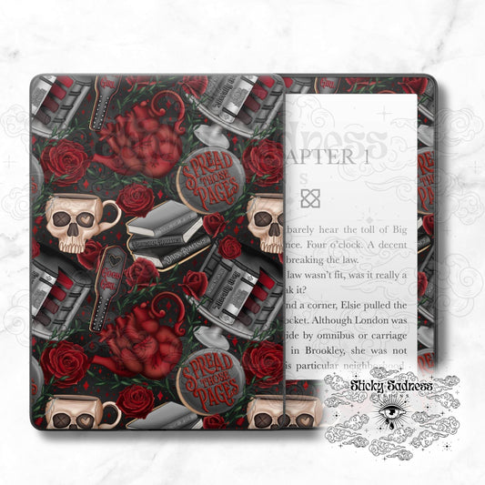 Black Dark Romance Tea Party