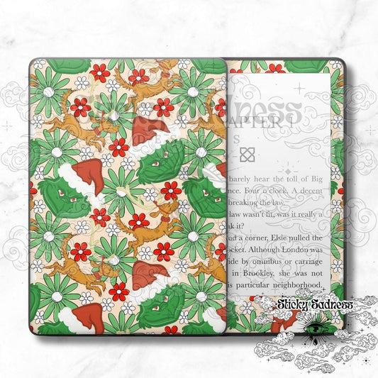 Green Floral Christmas