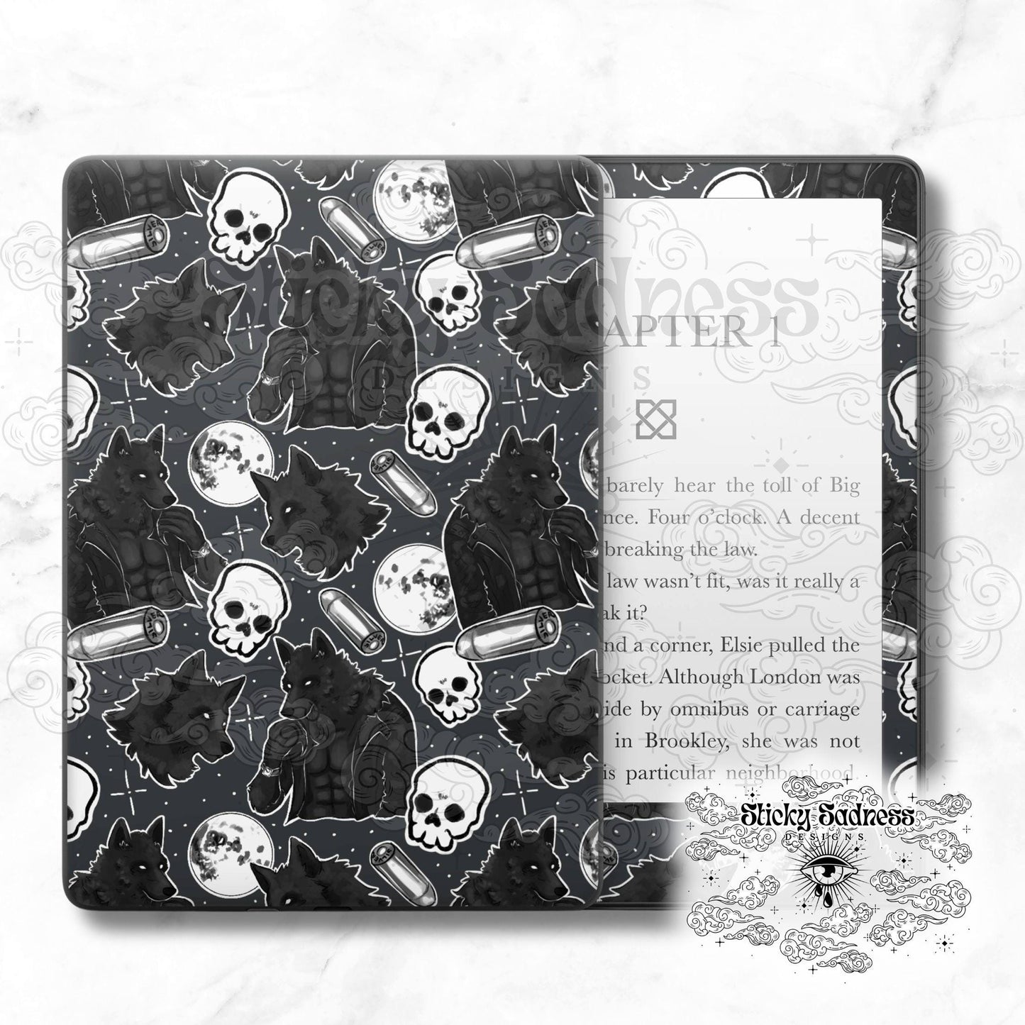 Grey Werewolf Alternative Goth