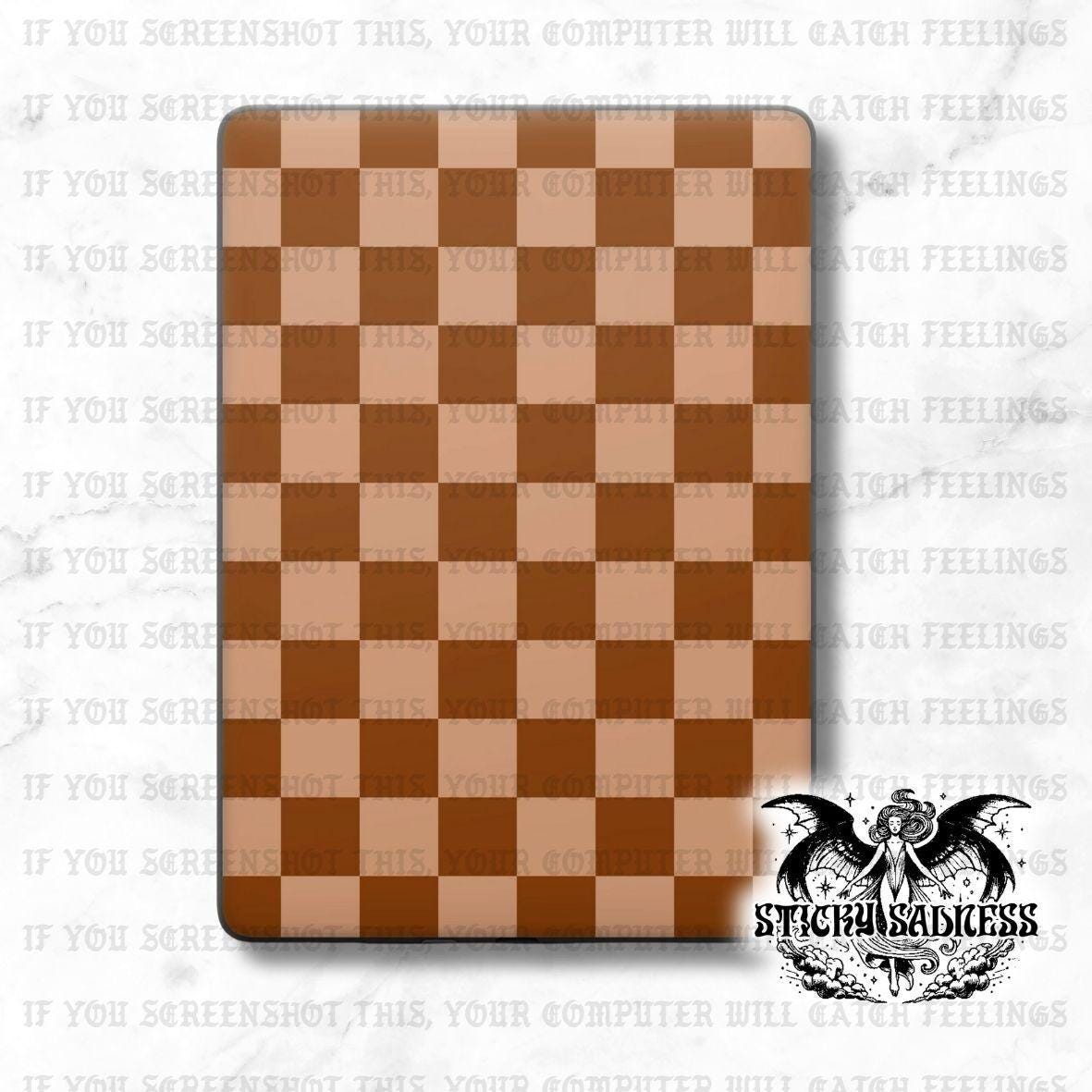 Caramel Checkered