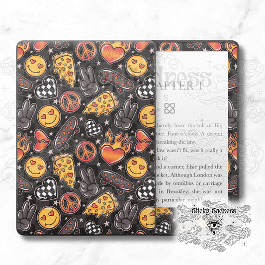 Cooler than Cupid Valentine Insert Skin, Cute Vinyl Wrap for Kindle Kobo iPad Boox Fire, Gift for Valentine Book Lover, BookTok Accessories