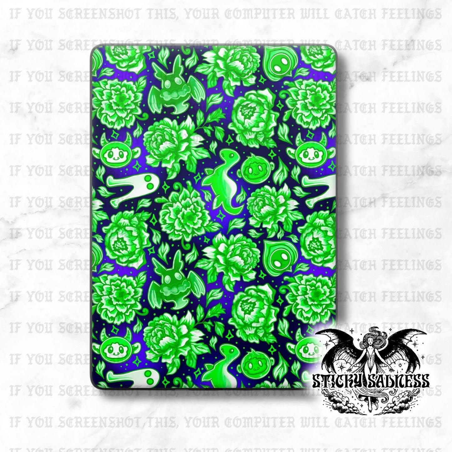 Uranium Glass Cryptid Porcelain