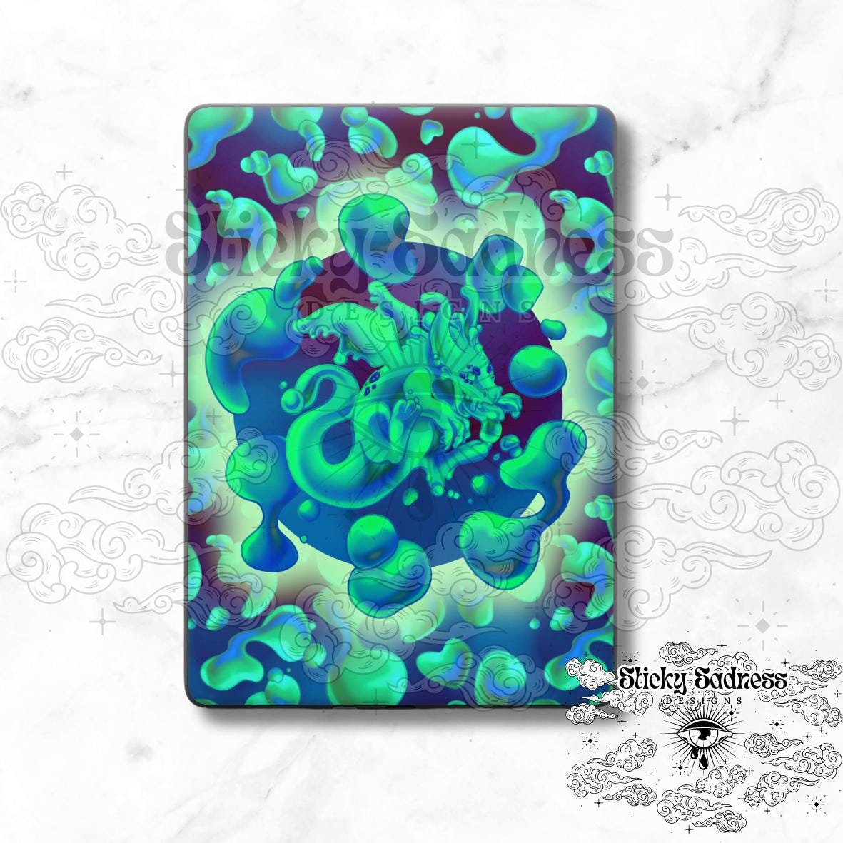 Green Molten Lava Dragon  for Her