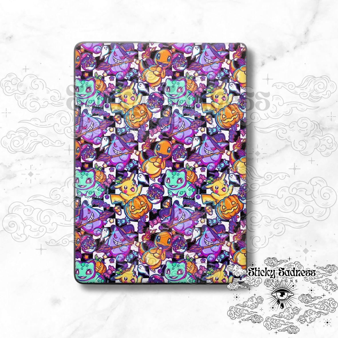 Monster Halloween eReader Tablet Insert
