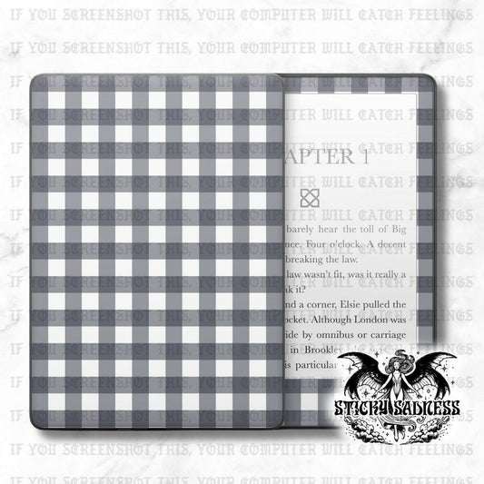 Dark Gingham Checker