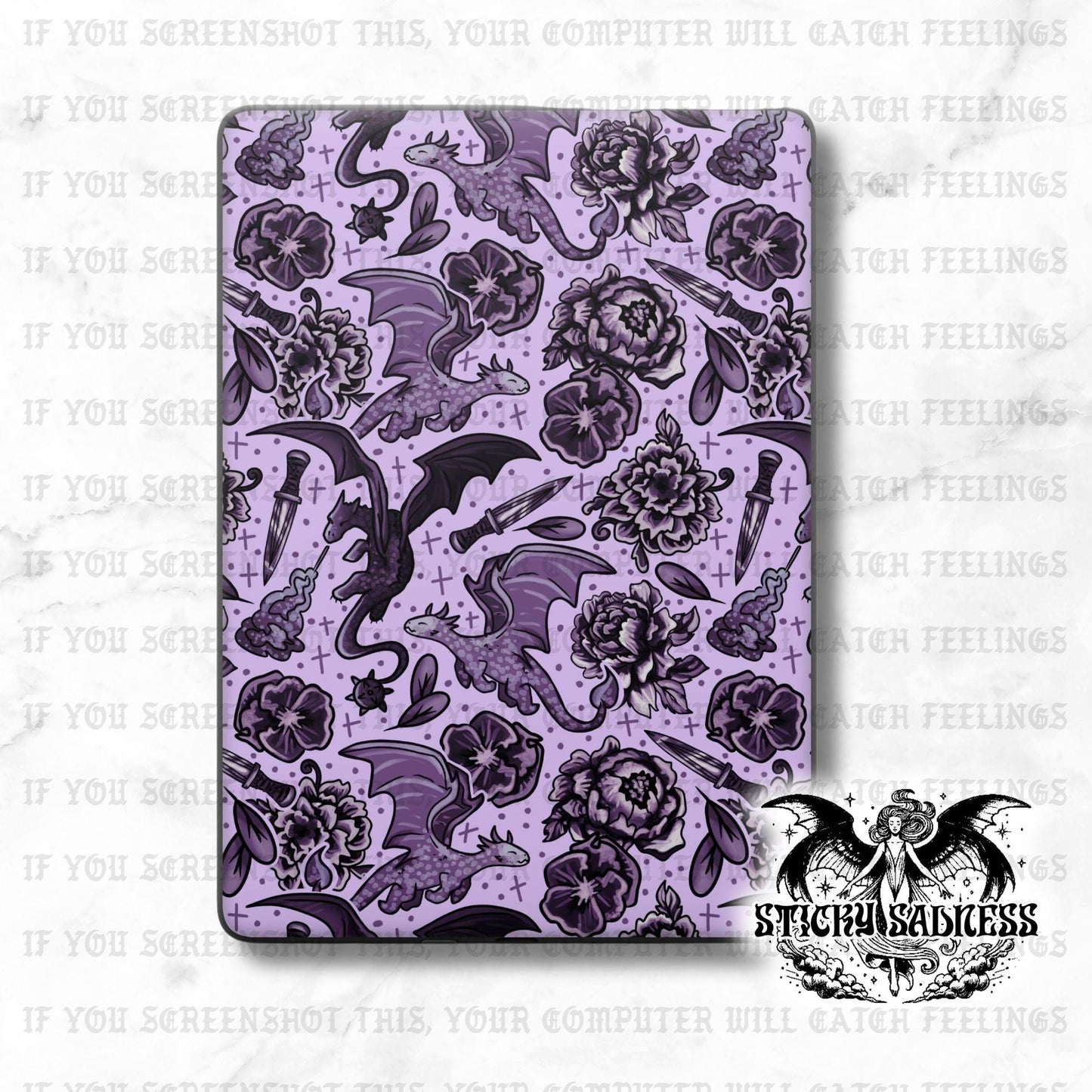 Purple Dragon Porcelain Alt
