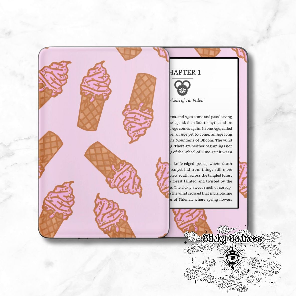 Ice Cream Pink Aesthetic