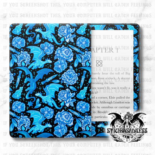 Dark Blue Dragon Porcelain Alt