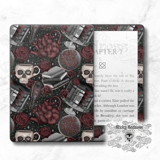 Monochrome Dark Romance Tea Party