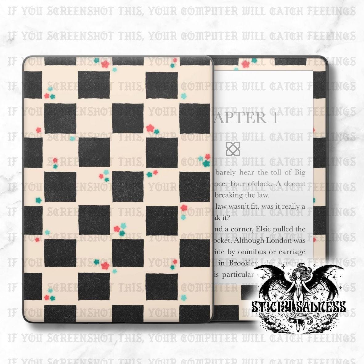 Beige Dot Checkered
