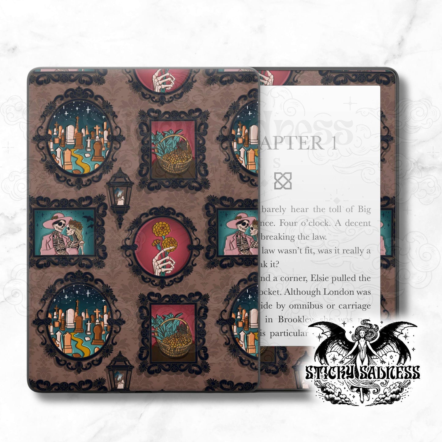 Tan Ofrenda Frames Gothic Latin